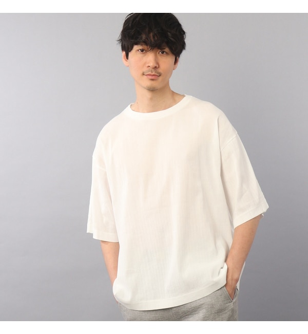 【タケオキクチ/TAKEO KIKUCHI】 【ビワコットン】 ビッグTシャツ