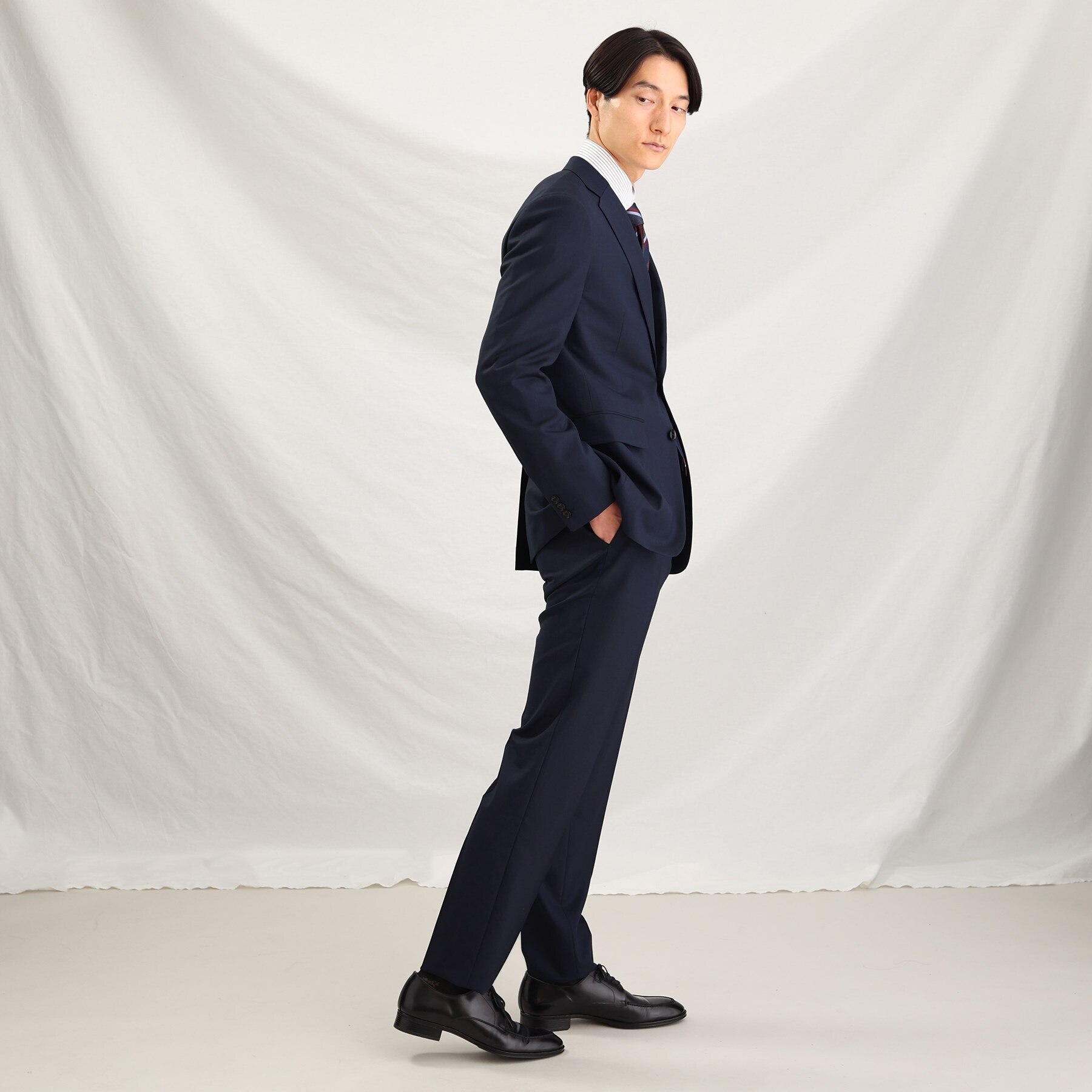 DORMEUIL】リップストップ カラー スーツ|TAKEO KIKUCHI(タケオキクチ