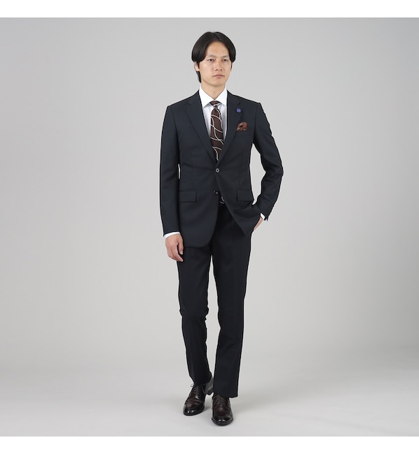 【タケオキクチ/TAKEO KIKUCHI】 【Made in JAPAN】マイクロデザイン スーツ