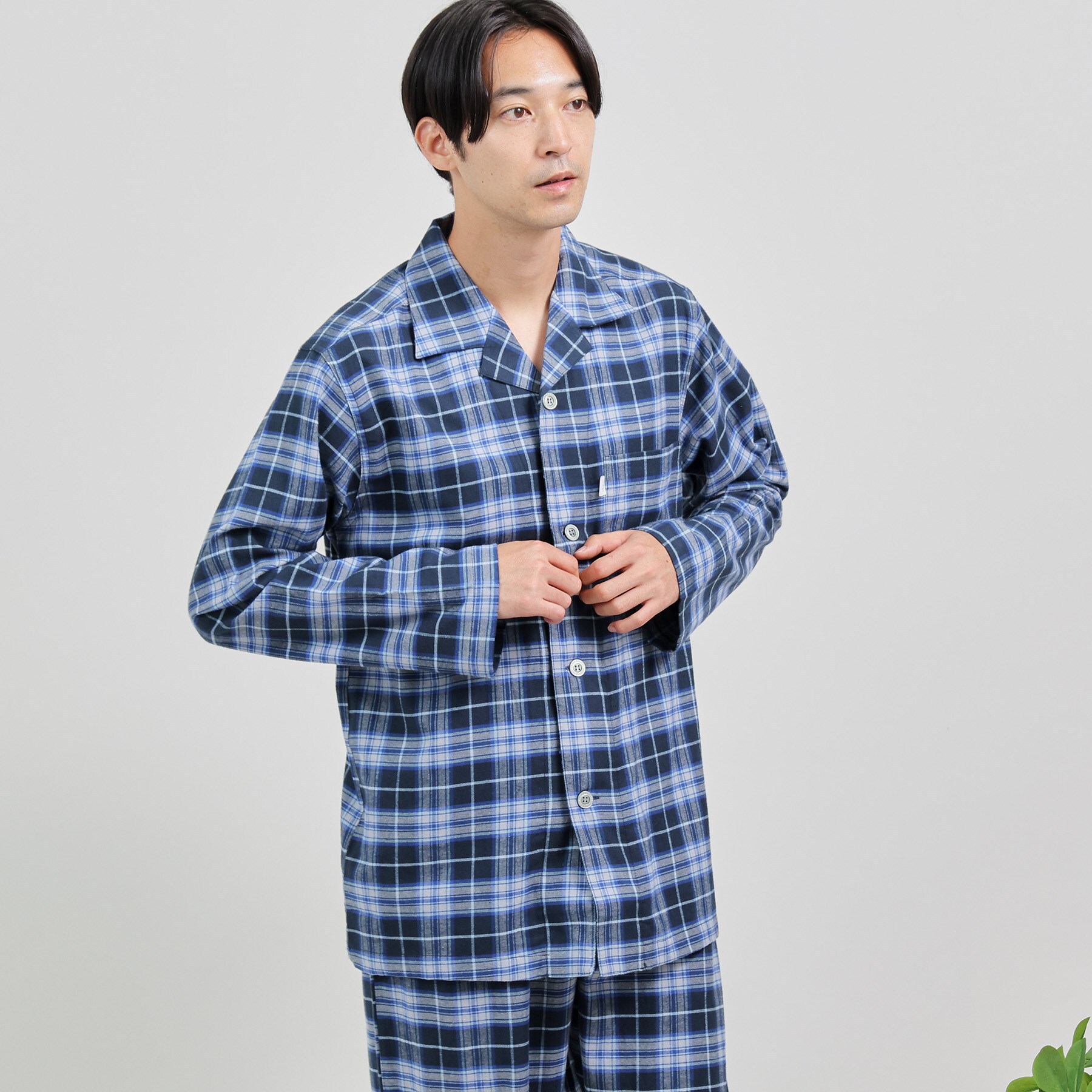 タータンチェックパジャマ|TAKEO KIKUCHI(タケオキクチ)の通販｜アイルミネ