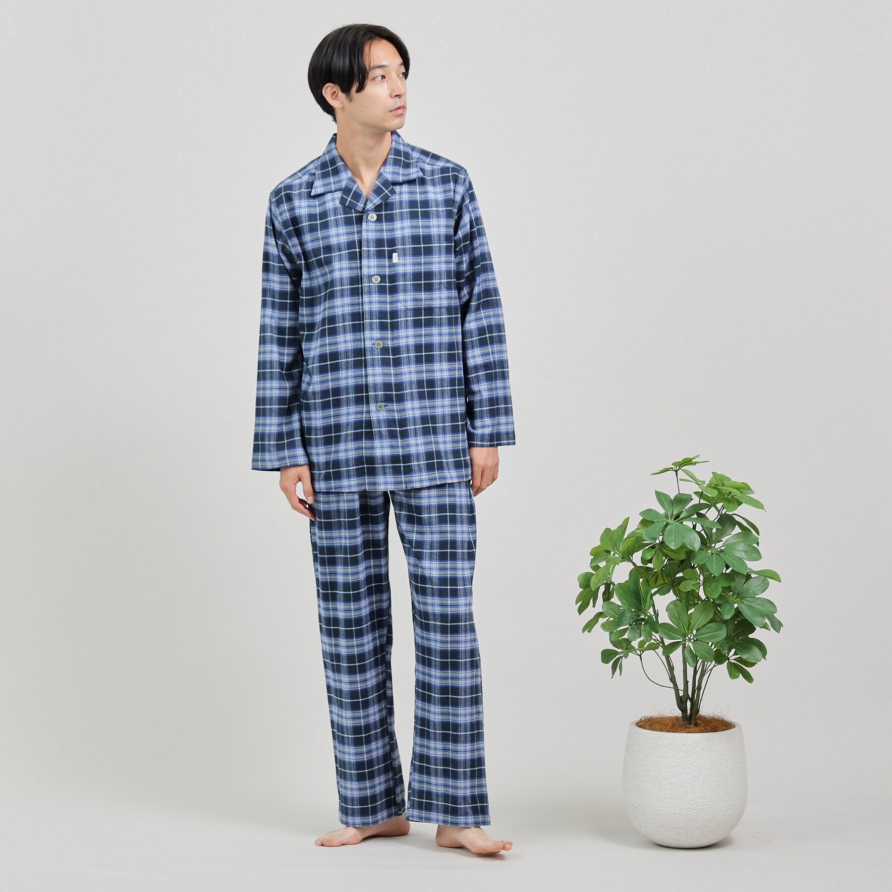 タータンチェックパジャマ|TAKEO KIKUCHI(タケオキクチ)の通販｜アイルミネ