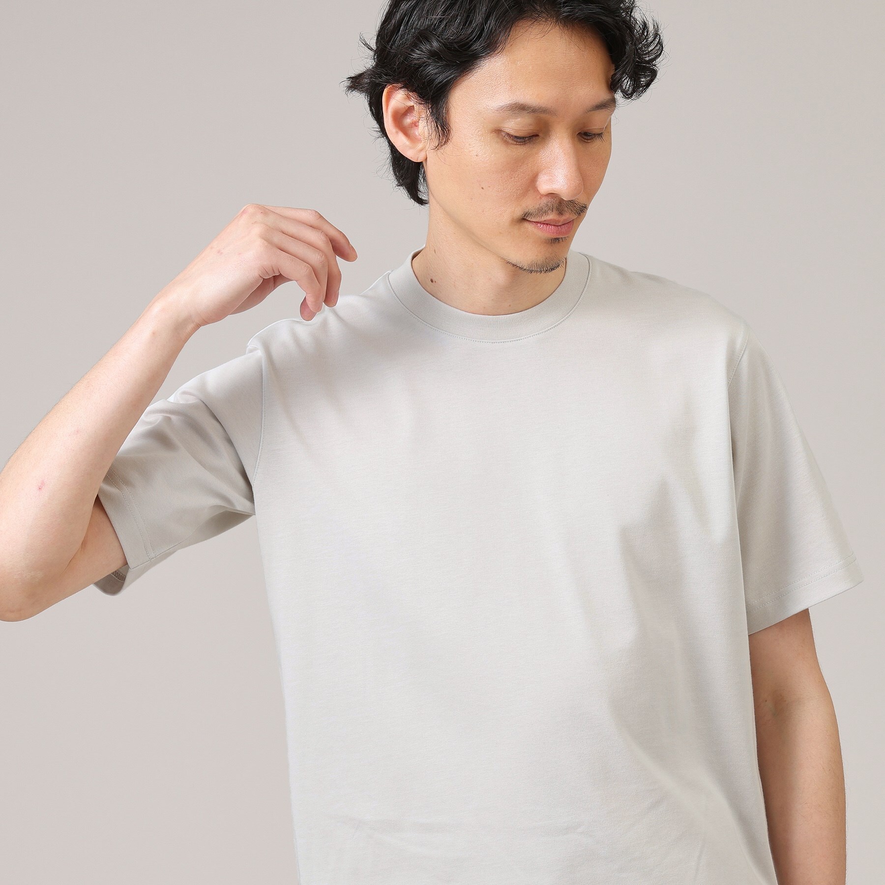 ジャケットインナー 半袖 カットソー|TAKEO KIKUCHI(タケオキクチ)の 