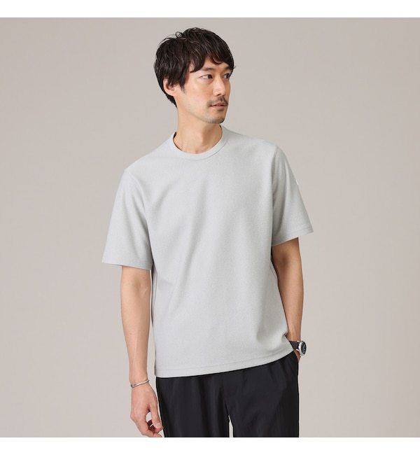 【タケオキクチ/TAKEO KIKUCHI】 【尾州織/Made in JAPAN】メランジ Tシャツ