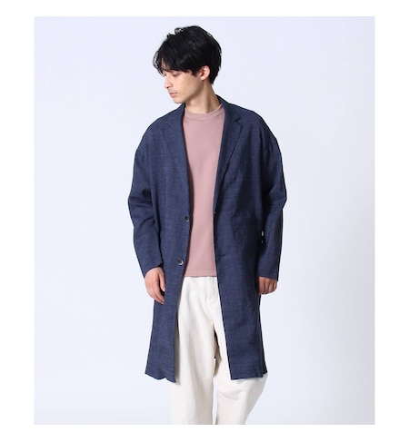 Comfort Linen リネンチェスターコート Tk Takeo Kikuchi ティーケー タケオキクチ の通販 アイルミネ