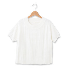 【インデックス/index】 チェックリンクスニットプルオーバー [3000円(税込)以上で送料無料]