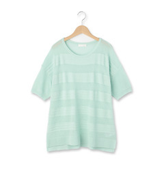 【インデックス/index】 ボーダーニットプルオーバー [3000円(税込)以上で送料無料]