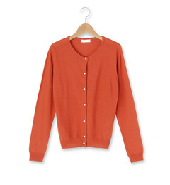 【インデックス/index】 クルーネックカノコニットカーディガン [3000円(税込)以上で送料無料]