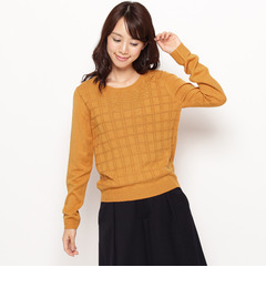 【インデックス/index】 ミリオンホットチェック柄ラメニット [3000円(税込)以上で送料無料]