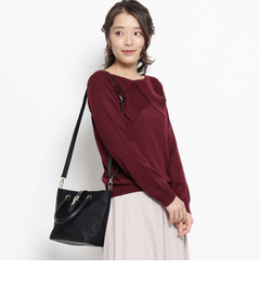 【インデックス/index】 前後2WAYニットプルオーバー [3000円(税込)以上で送料無料]