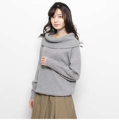 【インデックス/index】 2WAYオフタートルニットプルオーバー [3000円(税込)以上で送料無料]