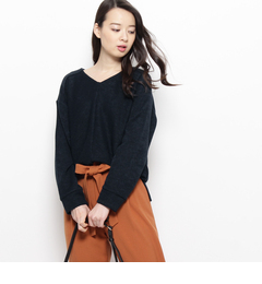 【インデックス/index】 裏起毛バイヤスドルマンニットソー [3000円(税込)以上で送料無料]