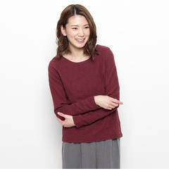 【インデックス/index】 起毛レースカットソー [3000円(税込)以上で送料無料]