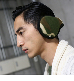 【ベース ステーション/BASE STATION】 迷彩柄イヤーマフラー [3000円(税込)以上で送料無料]