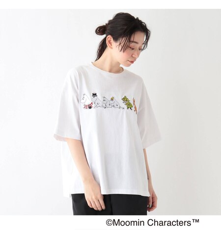 Moomin ムーミン フロント刺繍 コットン半袖tシャツ Base Station ベース ステーション の通販 アイルミネ