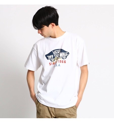 Vans ロゴプリントtシャツ Opaque Clip オペークドットクリップ の通販 アイルミネ