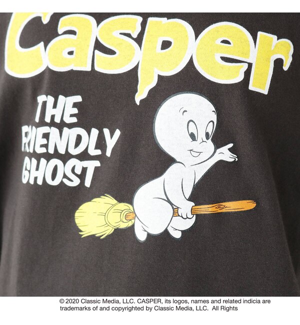 Casper キャラクタープリントtシャツ Opaque Clip オペークドットクリップ の通販 アイルミネ