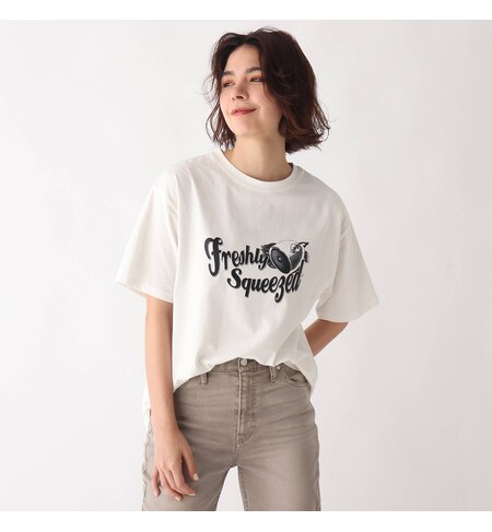 Exclusive Freshly Squeezed Music フロントロゴtシャツ 一部店舗限定 Unisex Opaque Clip オペークドットクリップ の通販 アイルミネ