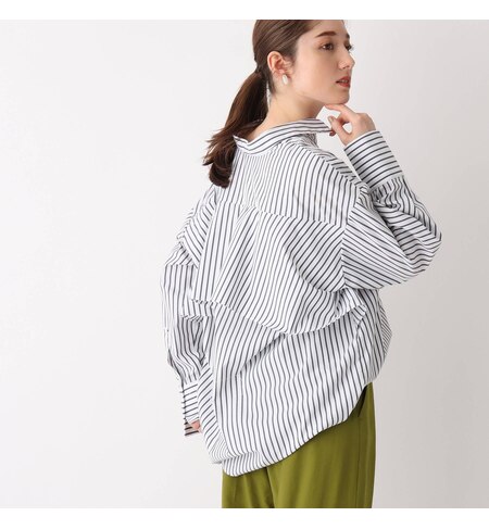 Shirt Opaque Clip バックフリルシャツ Opaque Clip オペークドットクリップ の通販 アイルミネ