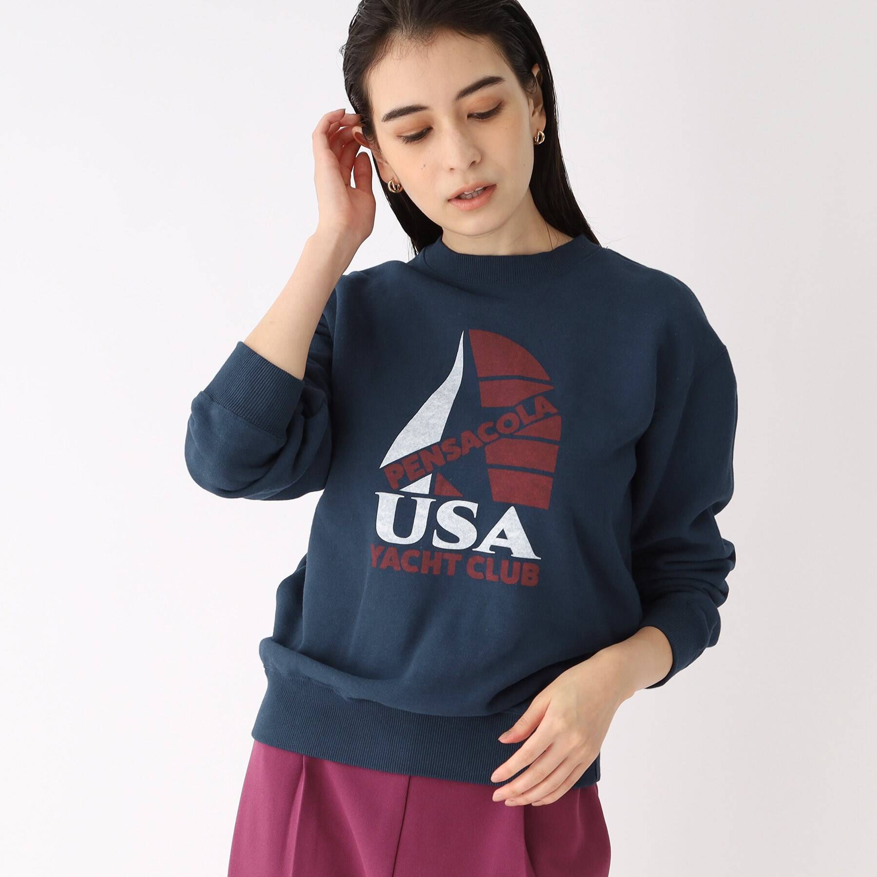 GOOD ROCK SPEED】別注 USA YACHT CLUB SWEAT|OPAQUE.CLIP(オペーク