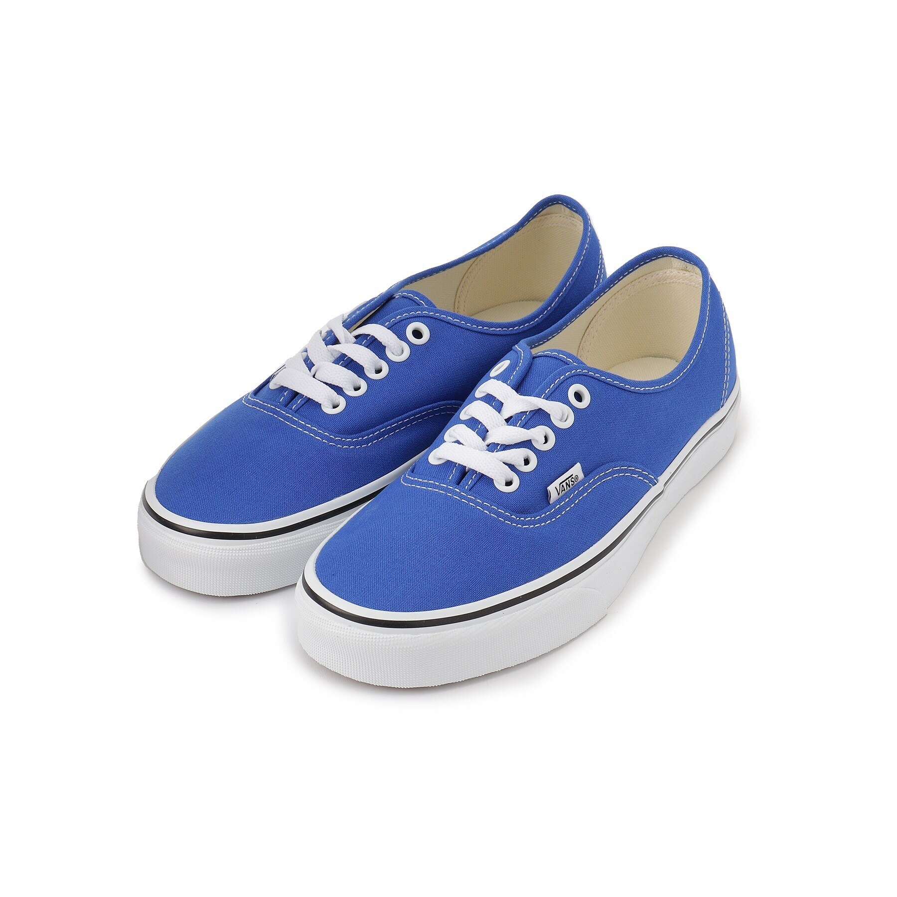 Vans authentic shop blue