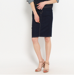 【クチュール ブローチ/Couture brooch】 Lee ストレッチデニムタイトスカート [送料無料]