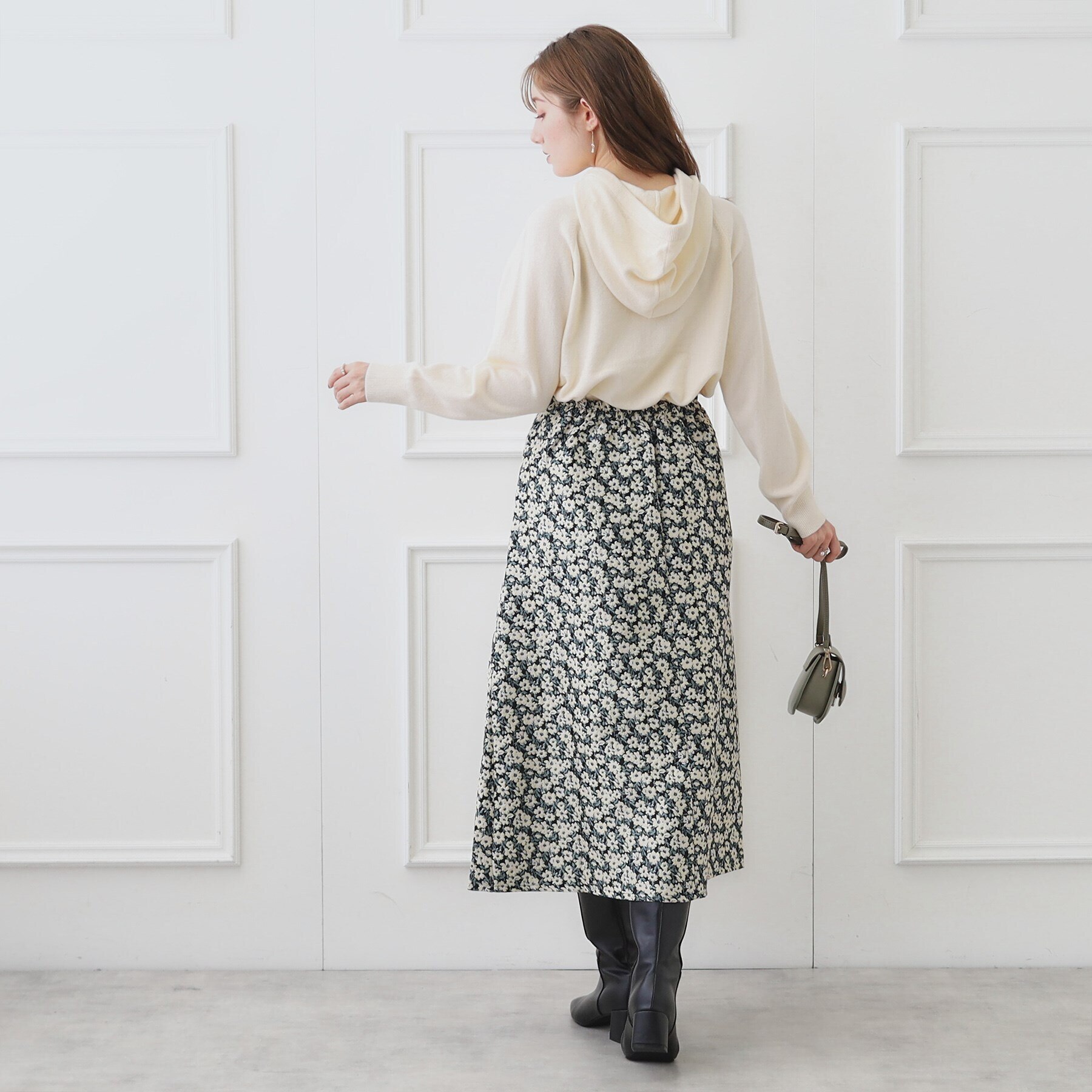 フラワーJQフレアスカート|Couture brooch(クチュール ブローチ)の通販