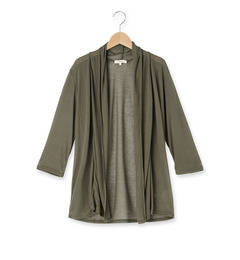 【ハッシュアッシュ/HusHusH】 ガーゼ天竺カーディガン [3000円(税込)以上で送料無料]