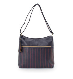 【ハッシュアッシュ/HusHusH】 タッセル付きフロントジップショルダーバッグ [3000円(税込)以上で送料無料]