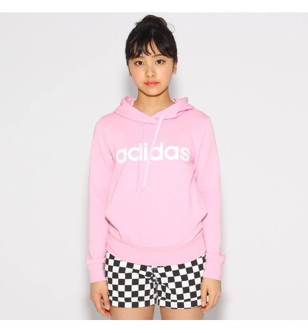 Adidas アディダス ロゴパーカー トップス ピンクラテ Pink Latte の通販 アイルミネ