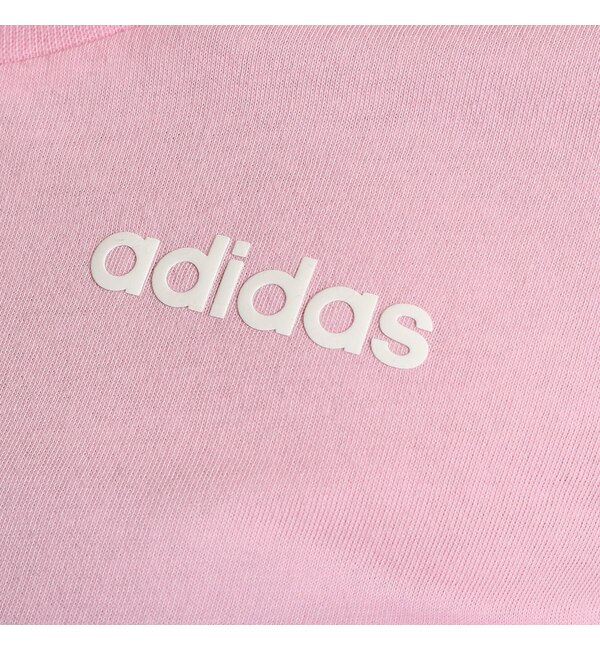 Adidas アディダス 3ラインtシャツ Pink Latte ピンクラテ の通販 アイルミネ