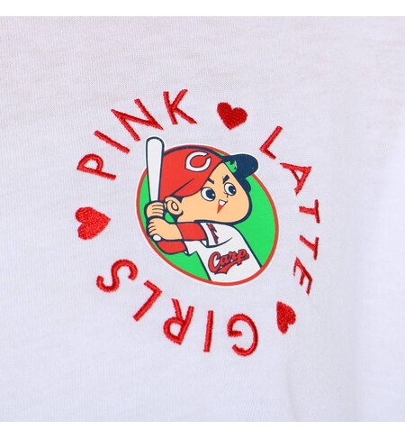 広島東洋カープ カープ坊や半袖 Tシャツ トップス ピンクラテ Pink Latte の通販 アイルミネ