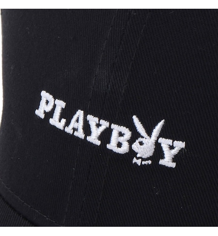 Playboy ロゴ刺しゅうキャップ 帽子 ピンクラテ Pink Latte の通販 アイルミネ