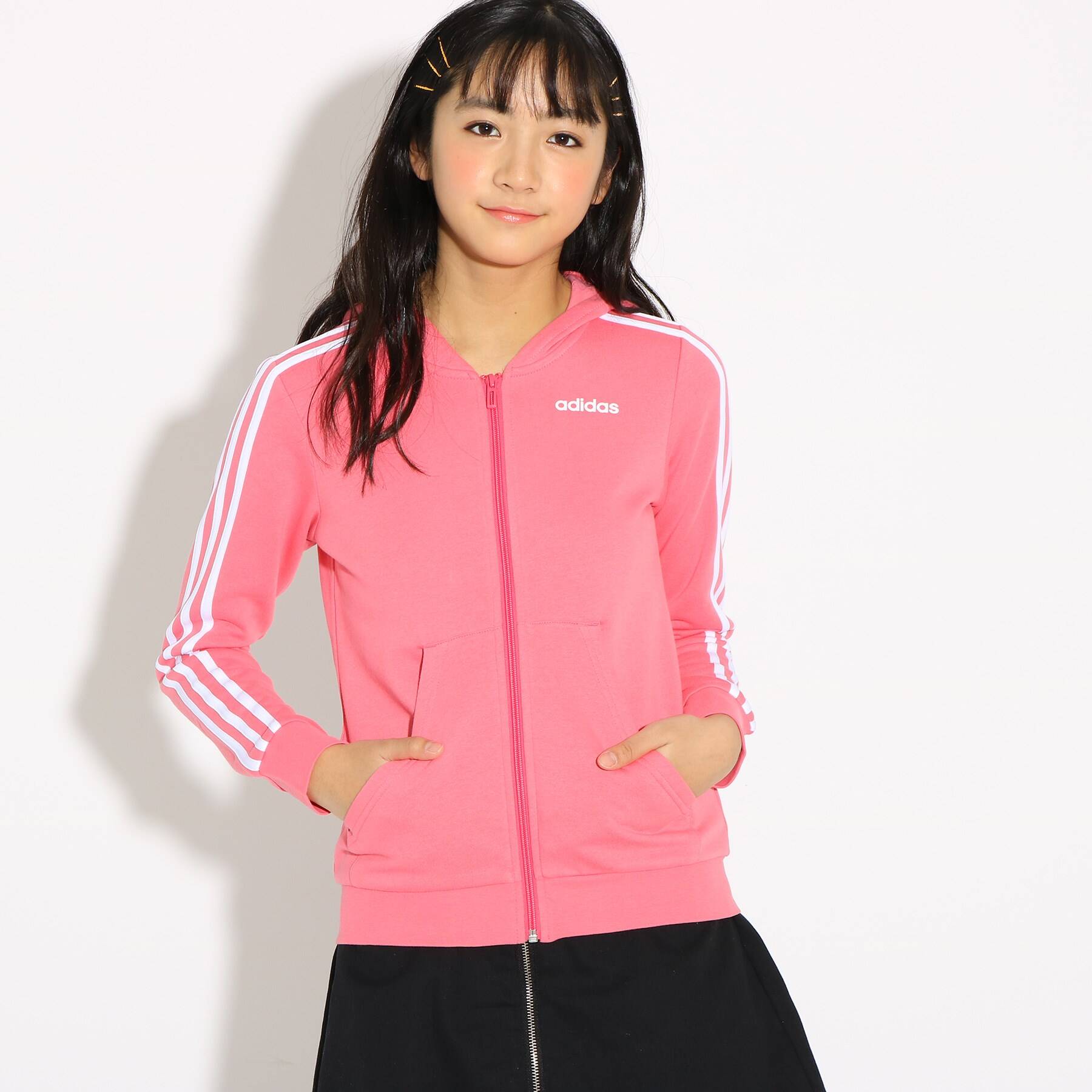 adidas/アディダス】ジップパーカー|PINK-Latte(ピンクラテ)の通販