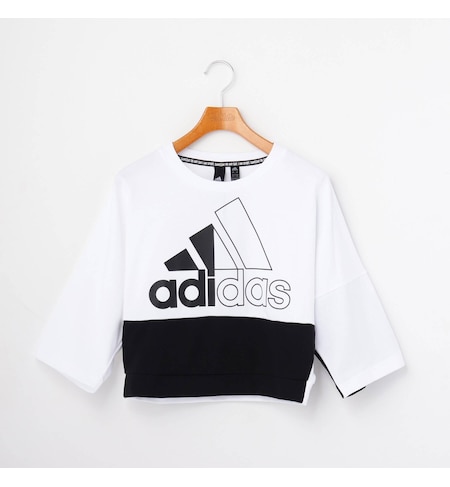 Adidas アディダス カラーブロックtシャツ Pink Latte ピンクラテ の通販 アイルミネ