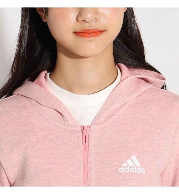 Adidas アディダス フードパーカー Pink Latte ピンクラテ の通販 アイルミネ