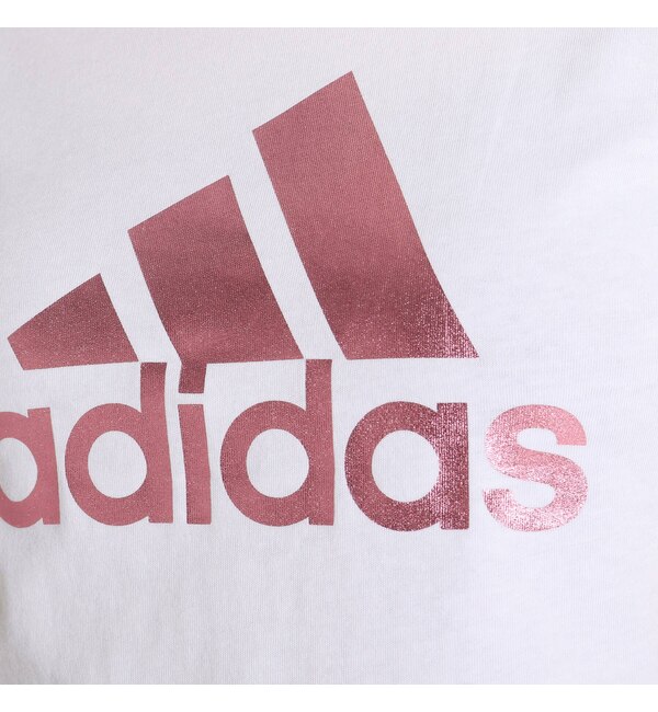 Adidas アディダス ロゴtシャツ Pink Latte ピンクラテ の通販 アイルミネ