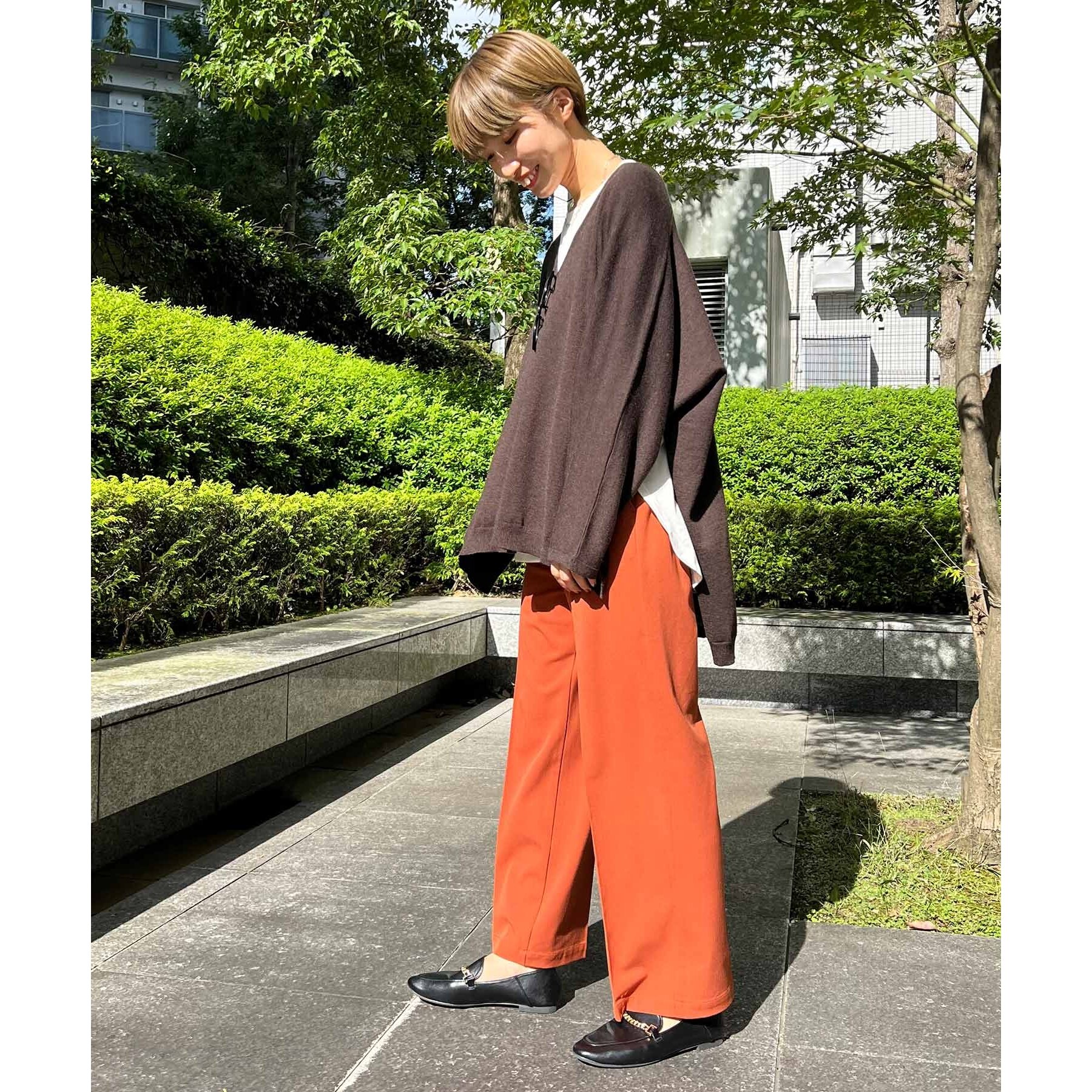 MSGM 美品 高級 7分丈 ワイドパンツ 48 | labiela.com