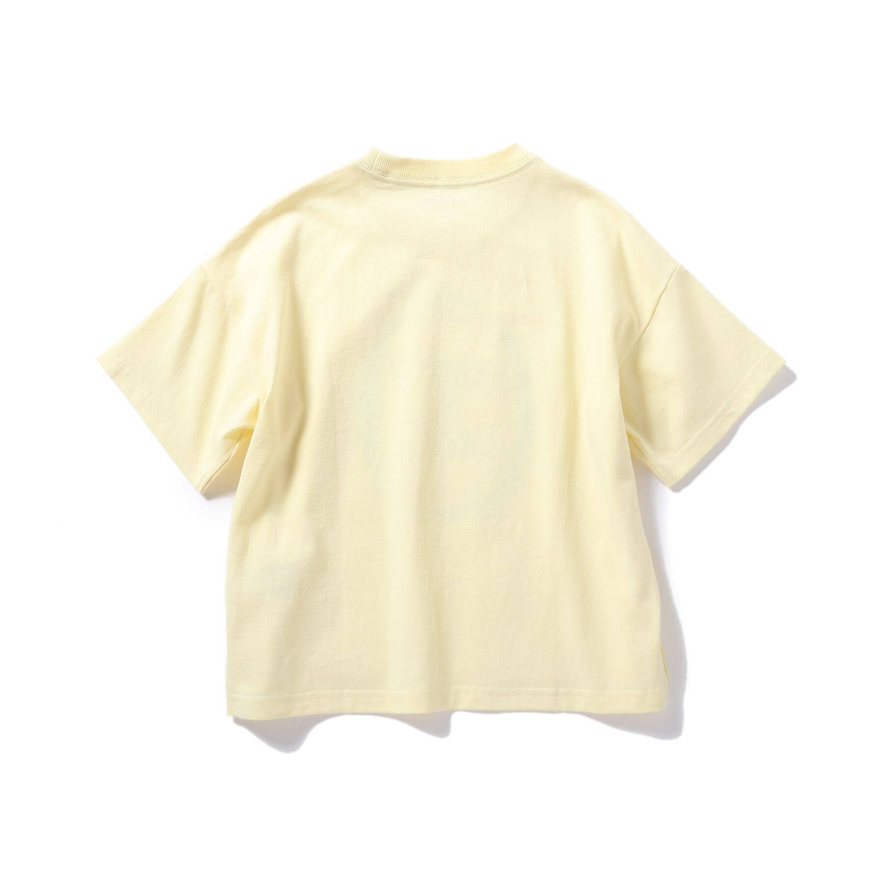 100-140】【ヴィンテージ風】USAコットンロゴ5分袖Tシャツ|THE SHOP TK