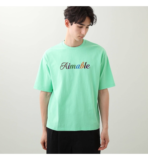 刺繍カレッジTシャツ|THE SHOP TK(ザ ショップ ティーケー)の通販｜アイルミネ