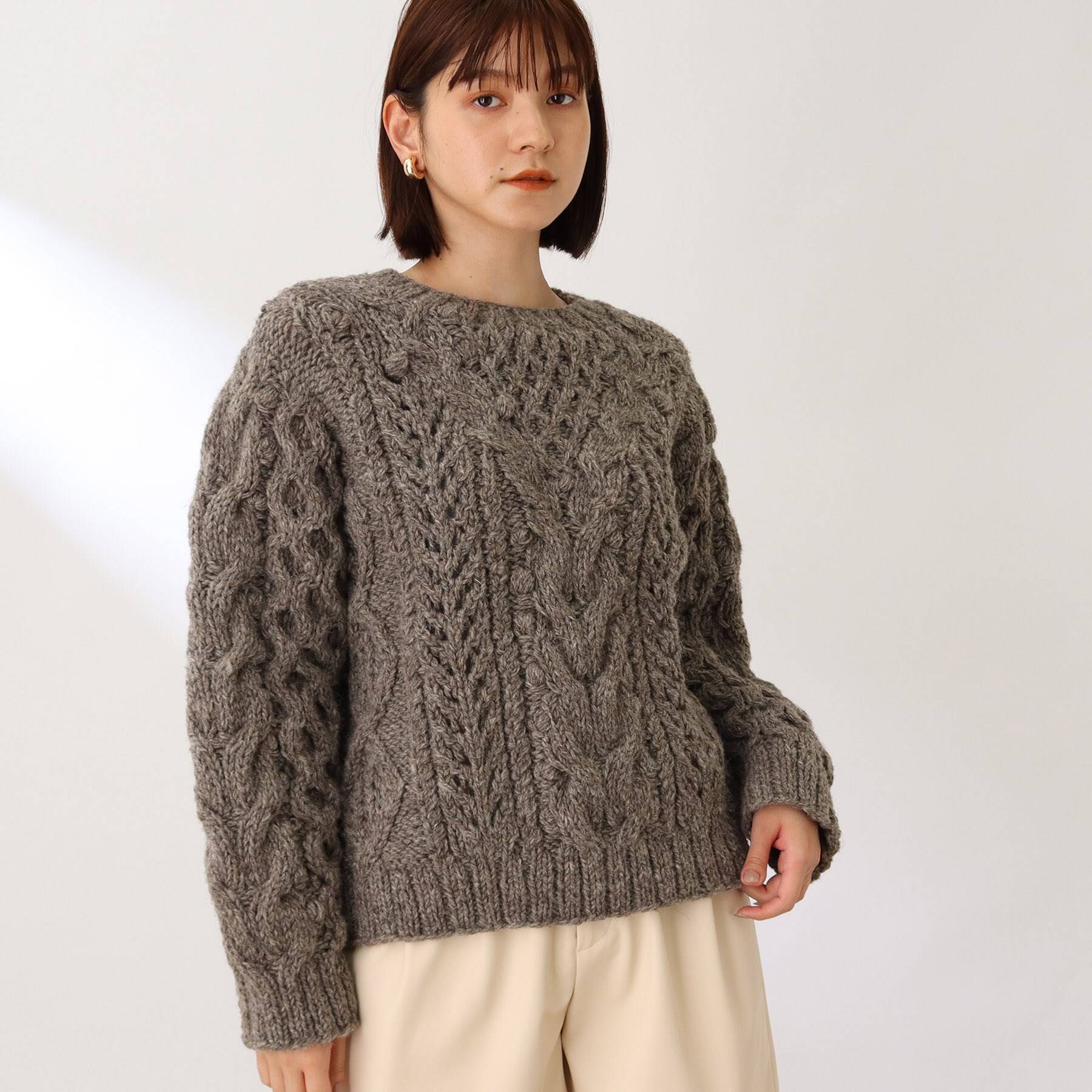 NEPAL HAND KNIT】ケーブルニット|THE SHOP TK(ザ ショップ ティーケー