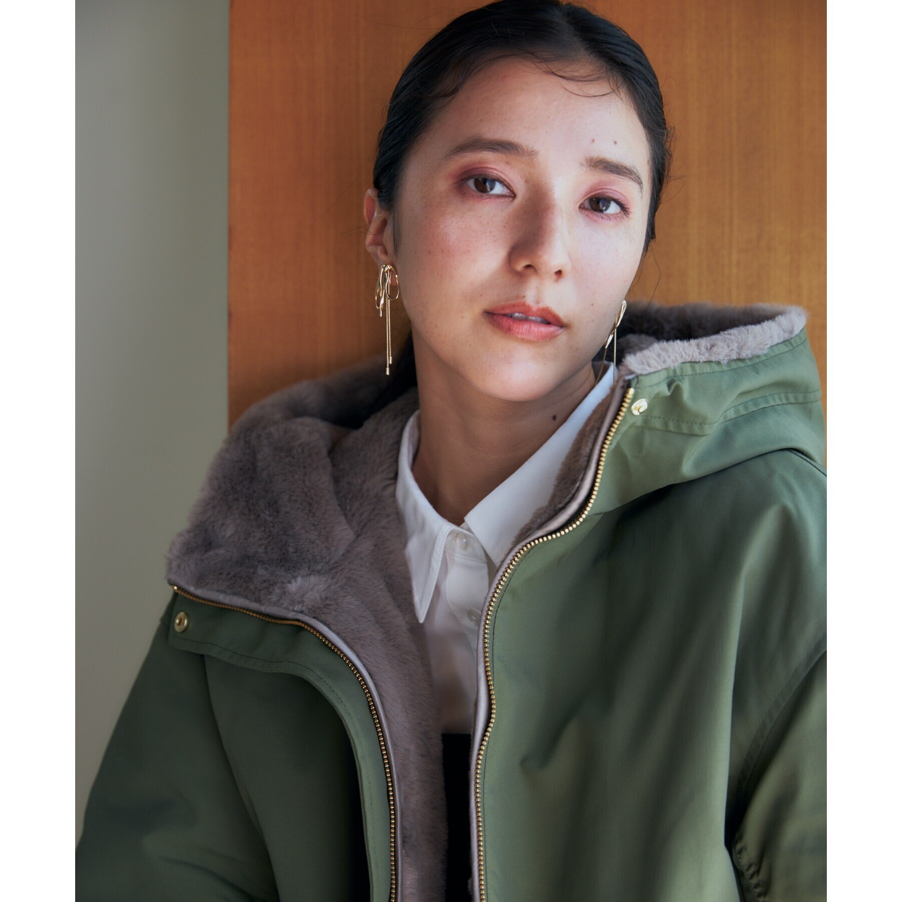 2WAY/洗えるアウター】MA1&ファーリバーシブルブルゾン|THE SHOP