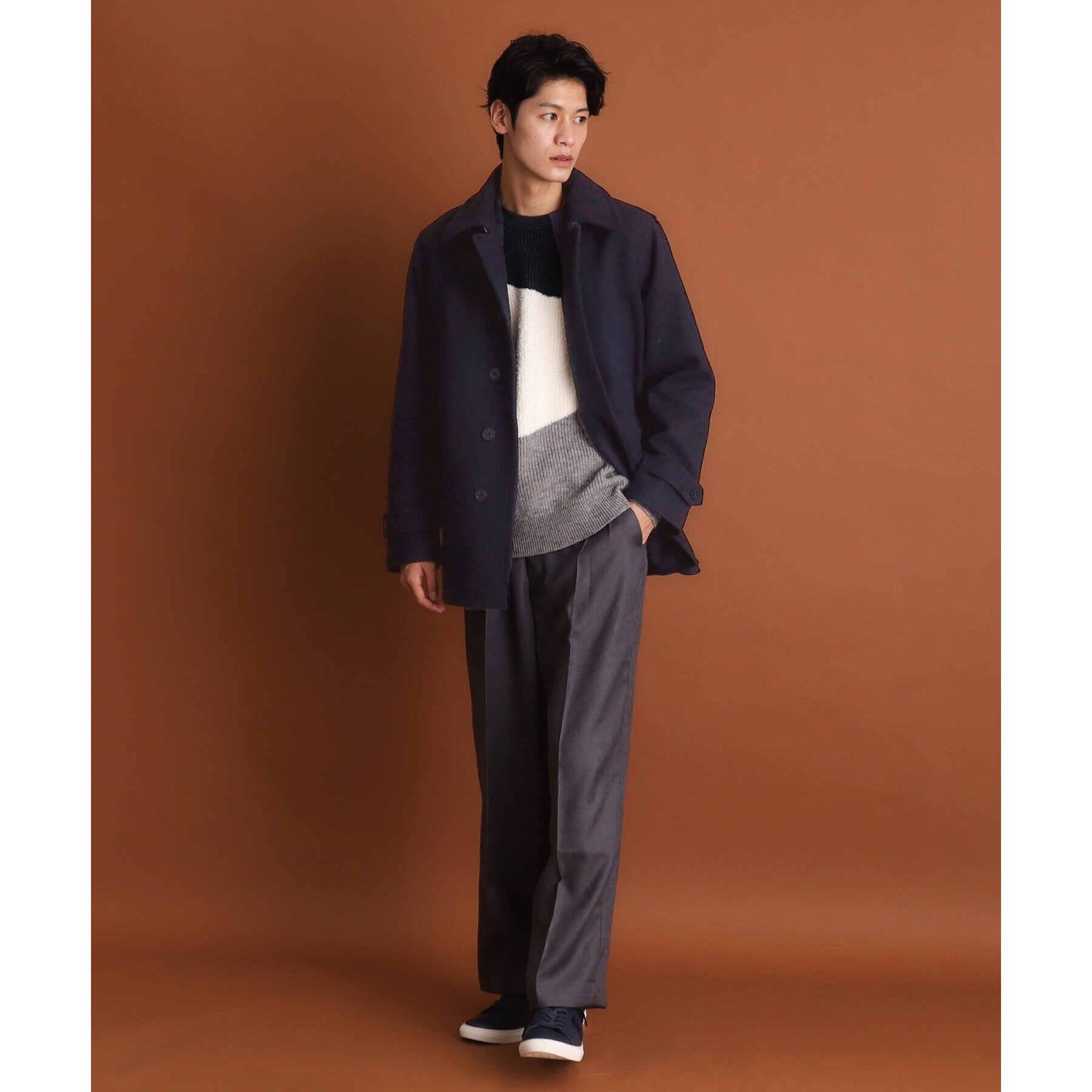 ウーリックシングルPコート（Pコート） | THE SHOP TK(Men)（ザ