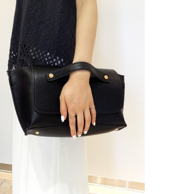 【エヌ ナチュラルビューティベーシック/N．Natural Beauty Basic】 ハンドフラップBAG [送料無料]