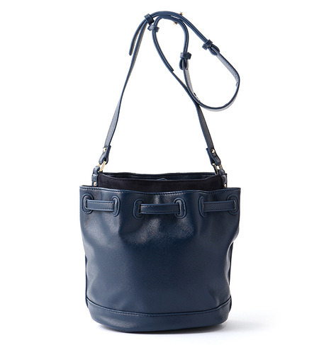 【エヌ ナチュラルビューティベーシック/N．Natural Beauty Basic】 ビッグポケット巾着風ショルダーバッグ [送料無料]