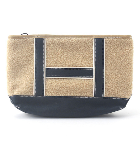 【エヌ ナチュラルビューティベーシック/N．Natural Beauty Basic】 ボア クラッチバッグ [送料無料]