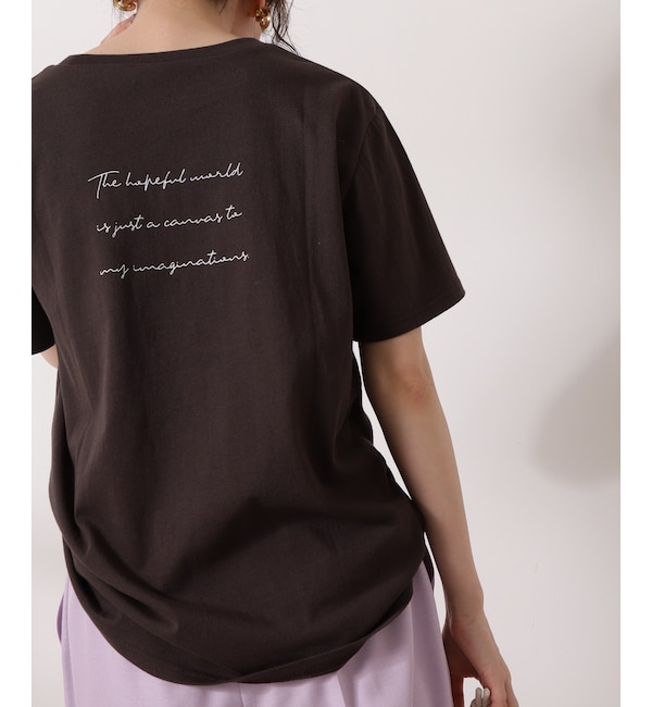 サインロゴtシャツ N Natural Beauty Basic エヌ ナチュラルビューティベーシック の通販 アイルミネ