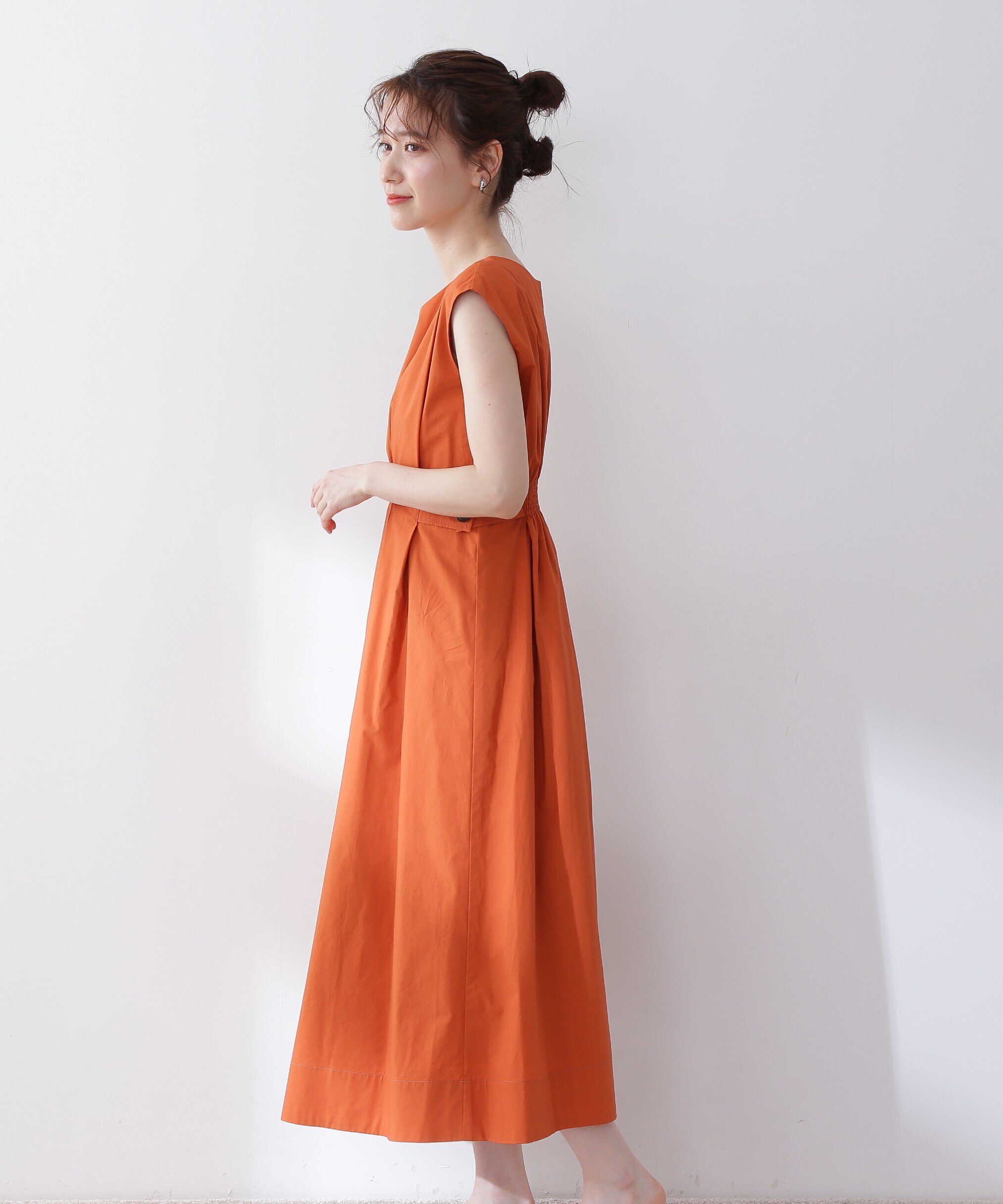 大量購入 BASIC I LINE DRESS 【S】オレンジ レディース | bca.edu.gr