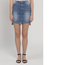 【ジルスチュアート/JILLSTUART】 《JILL JEAN》ドーリーデニムスカート [送料無料]