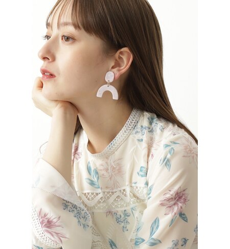 美人百花4 6月号掲載 マーブリンイヤリング Jillstuart ジルスチュアート の通販 アイルミネ