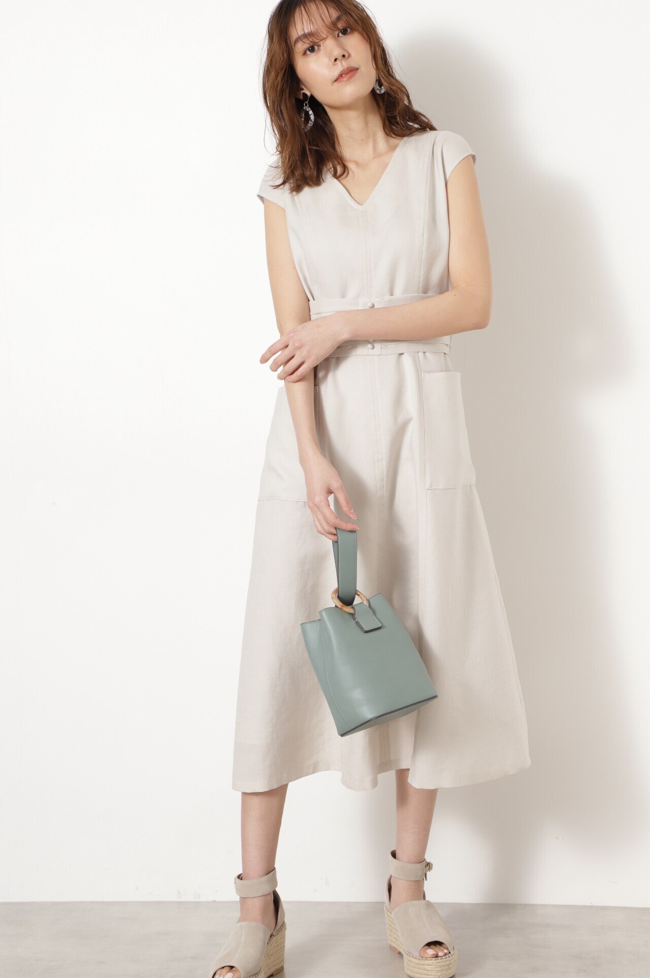 JILL STUART Endy robe ワンピース - ロングワンピース